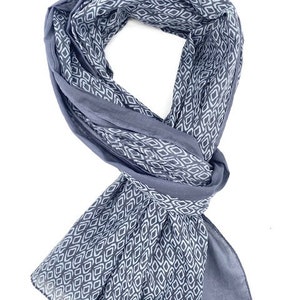 Scarf, scarf, men's scarf, cotton image 4