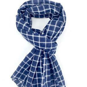 Echarpe pour homme, Chèche, foulard homme, coton, cadeau image 5