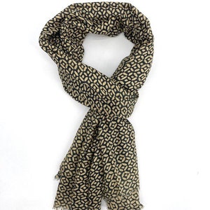 Echarpe, Foulard en viscose, homme ou femme image 9