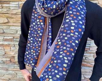 Echarpe, Foulard en viscose, homme ou femme