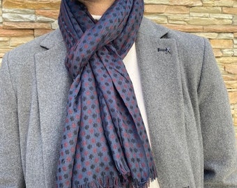 Echarpe, foulard homme, viscose tissée