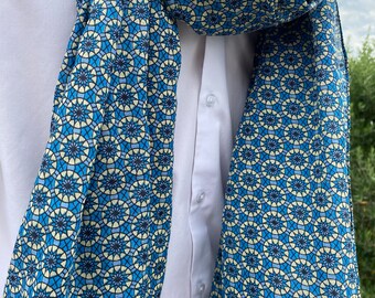 Echarpe, Chèche, foulard homme,Foulard Femme coton