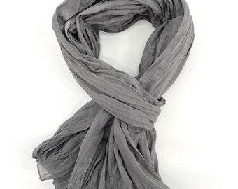 Men&#39;s scarf cotton - Gift for him - Elegance and Comfort