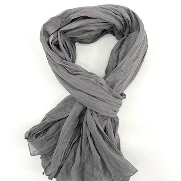 Men's cotton scarf