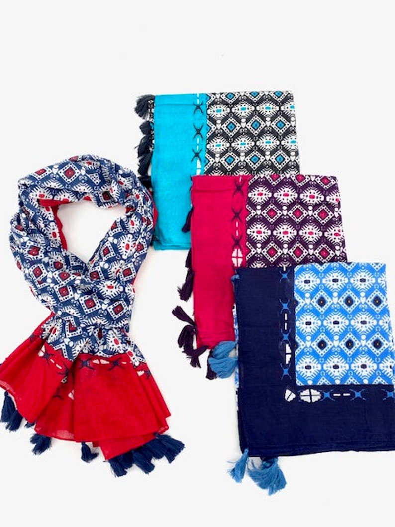 Scarf, Scarf, Women's scarf, cotton, Women's gift image 8