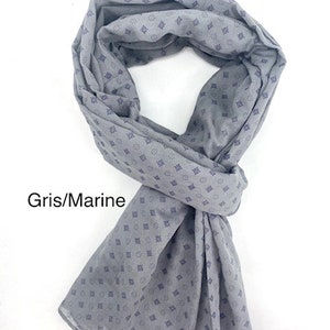 Echarpe pour homme, Chèche, foulard homme, coton, cadeau image 8