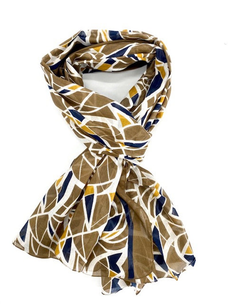 Chèche, foulard homme, coton image 3