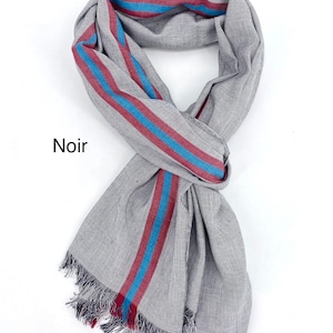 Echarpe Foulard homme casual chic coton image 4