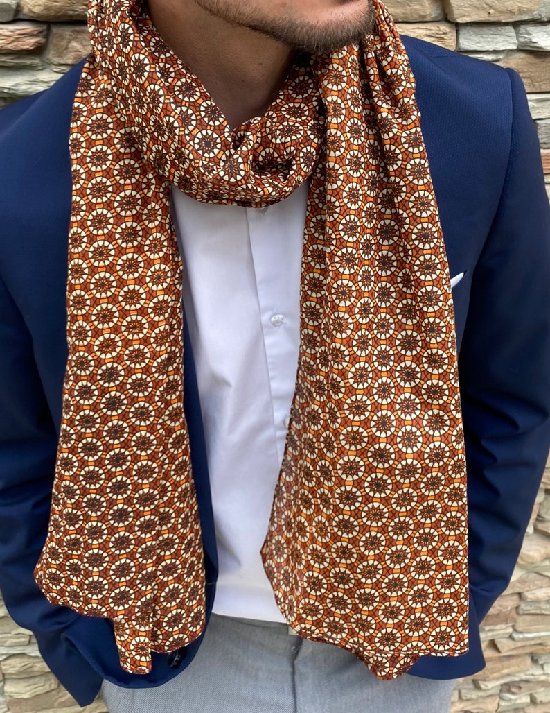 Echarpe, Chèche, foulard homme,Foulard Femme coton image 1