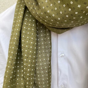 Echarpe, Chèche, foulard homme, coton 画像 2