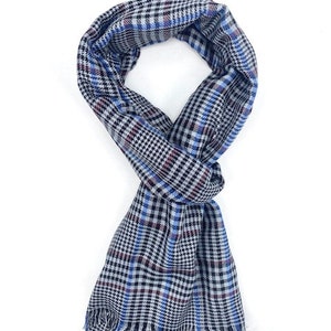 Scarf, men's scarf, woven viscose, chic, elegant image 2