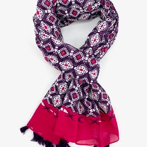 Scarf, Scarf, Women's scarf, cotton, Women's gift image 3