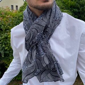 Chèche, foulard homme, coton image 1