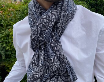 Chèche, foulard homme, coton