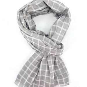 Echarpe pour homme, Chèche, foulard homme, coton, cadeau image 6