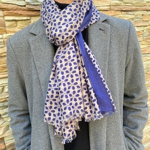 Echarpe, Foulard en viscose, homme ou femme image 1