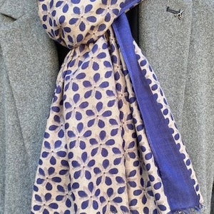 Echarpe, Foulard en viscose, homme ou femme image 2