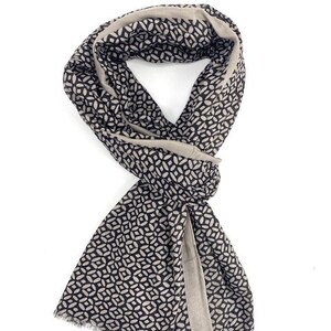 Echarpe, Foulard en viscose, homme ou femme image 10