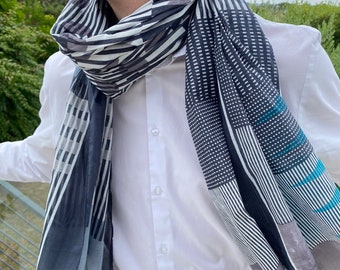 Chèche, foulard homme, coton