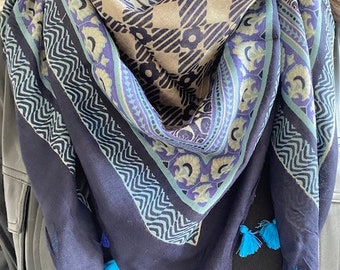 Women's scarf, Shawl, Cotton scarf, Women's scarf