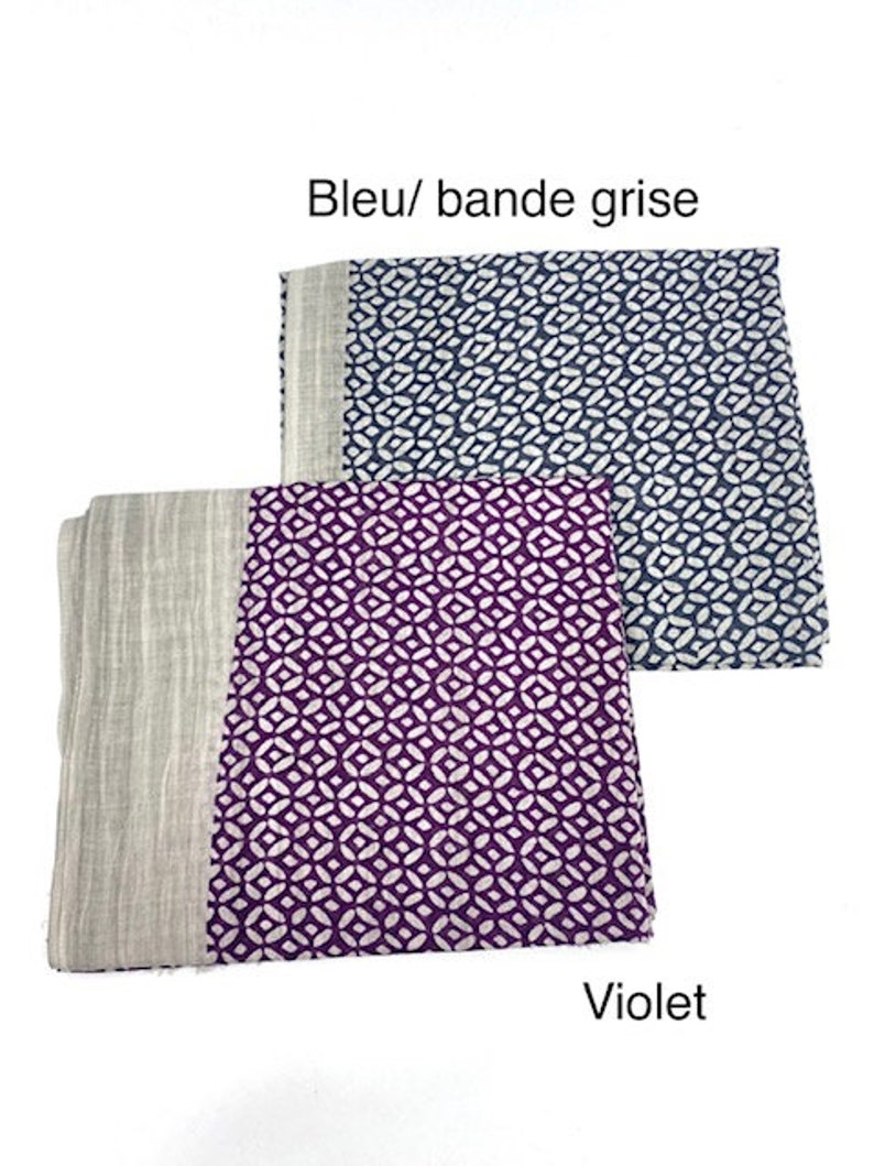 Echarpe, Foulard en viscose, homme ou femme image 7