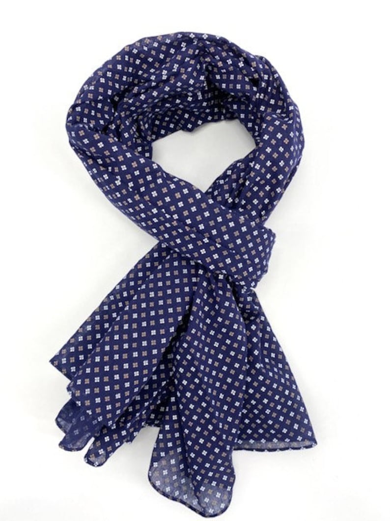 Echarpe pour homme, Chèche, foulard homme, coton, cadeau image 3