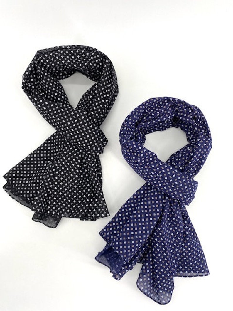 Echarpe pour homme, Chèche, foulard homme, coton, cadeau image 2