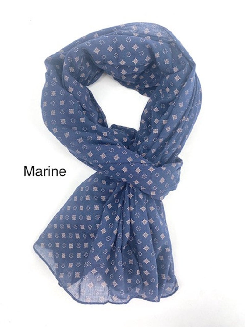 Echarpe pour homme, Chèche, foulard homme, coton, cadeau image 10