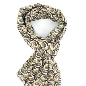 Echarpe pour homme, Chèche, foulard homme, coton, cadeau image 2