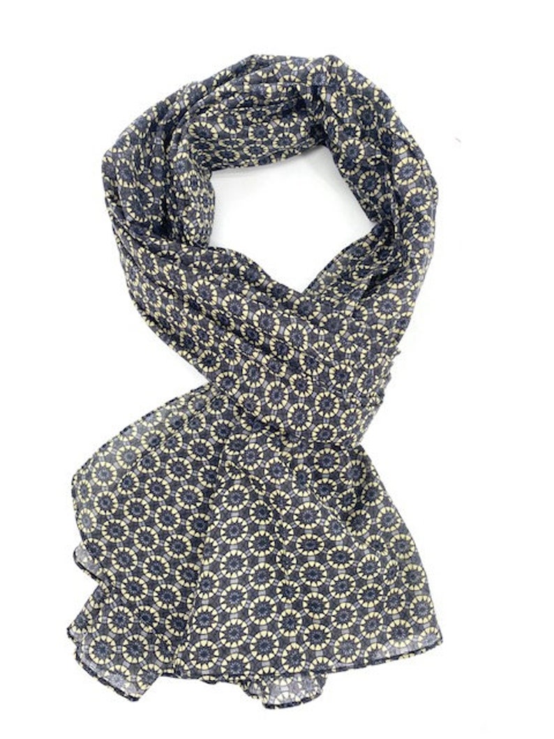 Echarpe, Chèche, foulard homme,Foulard Femme coton image 5