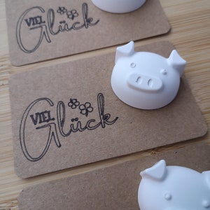 Lucky pig | Lucky charm | Lucky piglet | New Year's Eve | Gift for guests | Souvenir | New Year | 2024 | Good luck | Decorative piglet