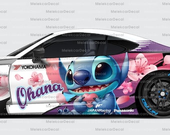 Lilo & Stitch Car Wrap: Universal Vinyl Decal