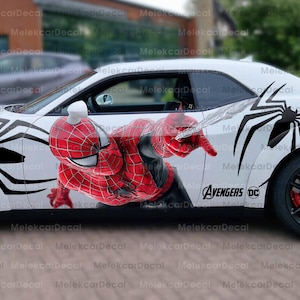 Spider-Man Vinyl Car Decal | Superhero Auto Sticker