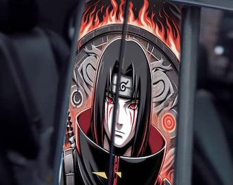Itasha Car Door Decal: Anime Style Vehicle Wrap