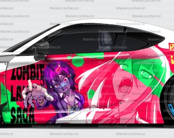 Zombieland Saga Car Wrap: Anime Truck Pickup Vinyl Decal - Etsy