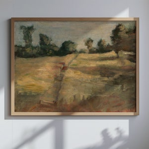 he Field Vintage Painting, Vintage Art Print, Canvas Print Wall Art, Digital Download, Old Painting Reproduction Printed & Shipped