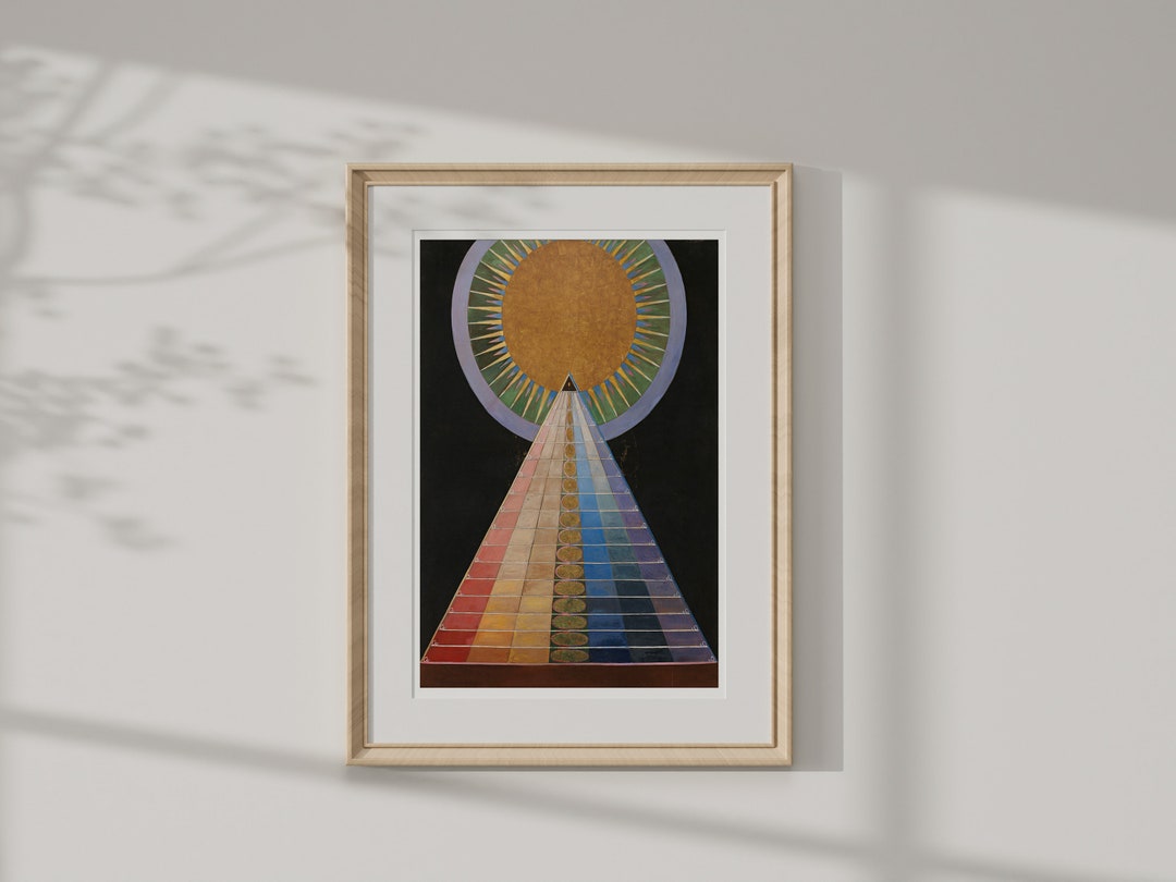 Hilma Af Klint, Group X, No. 1, Altarpiece, Vintage Art Prints