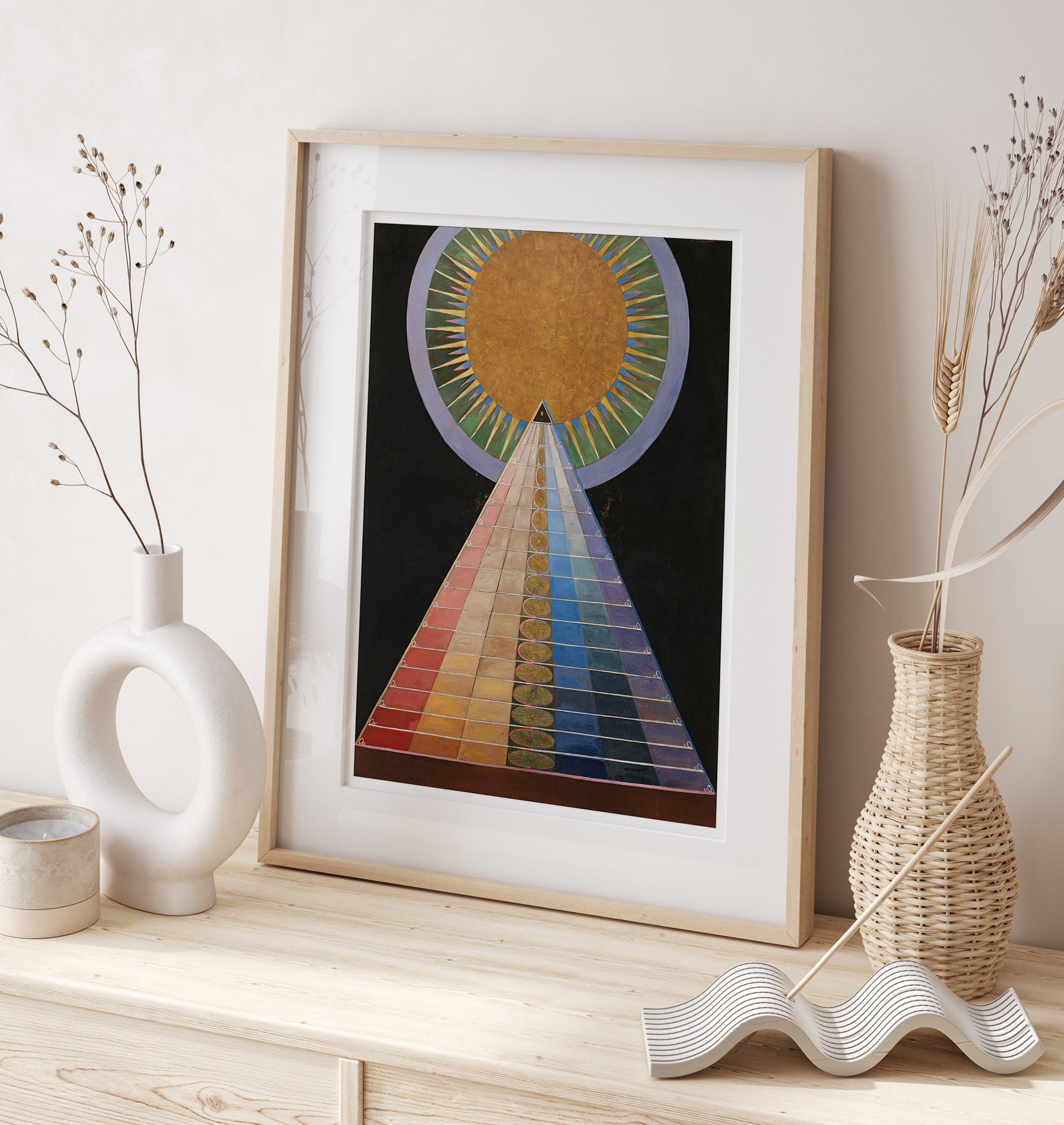 Hilma Af Klint, Group X, No. 1, Altarpiece, Vintage Art Prints