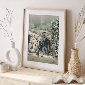 The Hunters Vintage Painting Vintage Painting, Vintage Art Prints, Canvas Print Wall Art, Digital Download, Old Paintings, Printed & Shipped