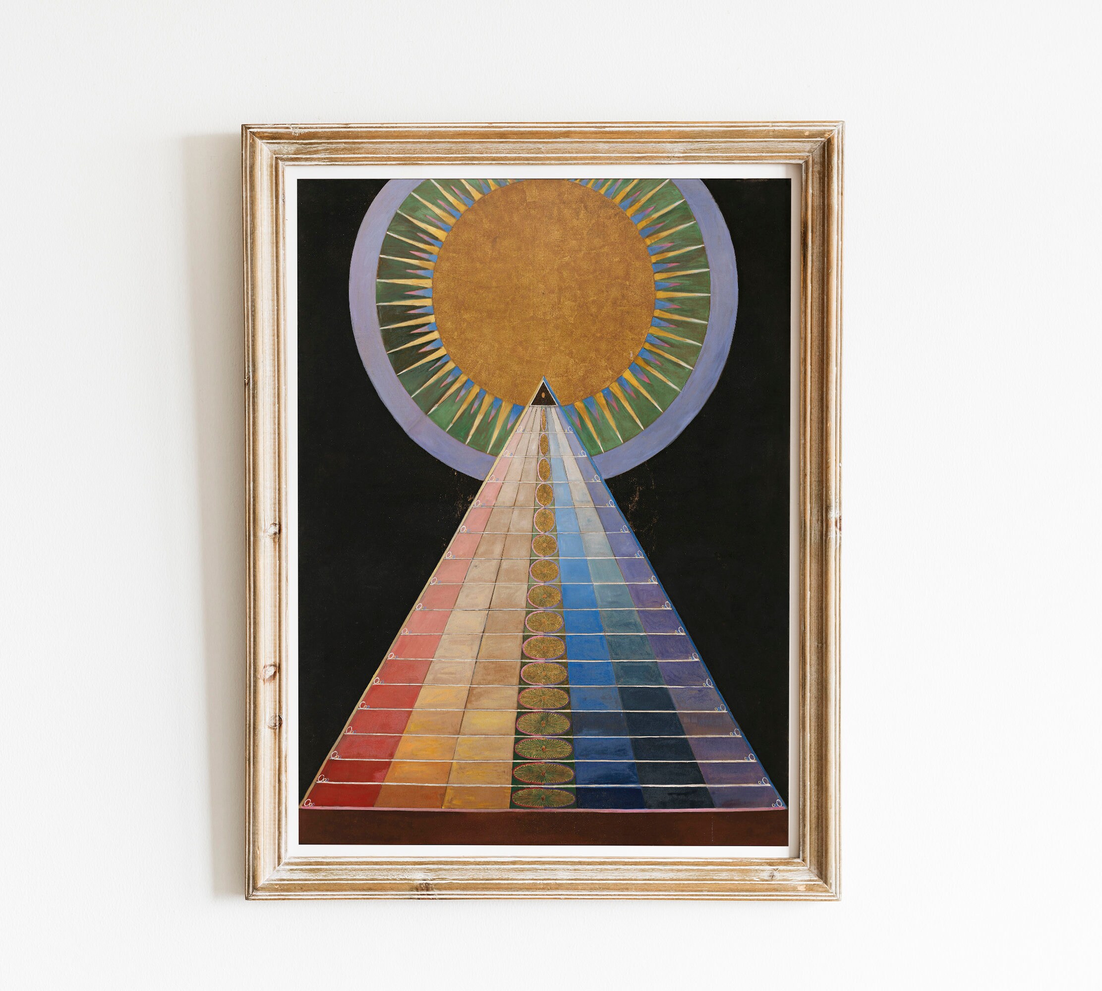 Hilma Af Klint, Group X, No. 1, Altarpiece, Vintage Art Prints