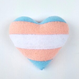 Trans Heart Cat Toy