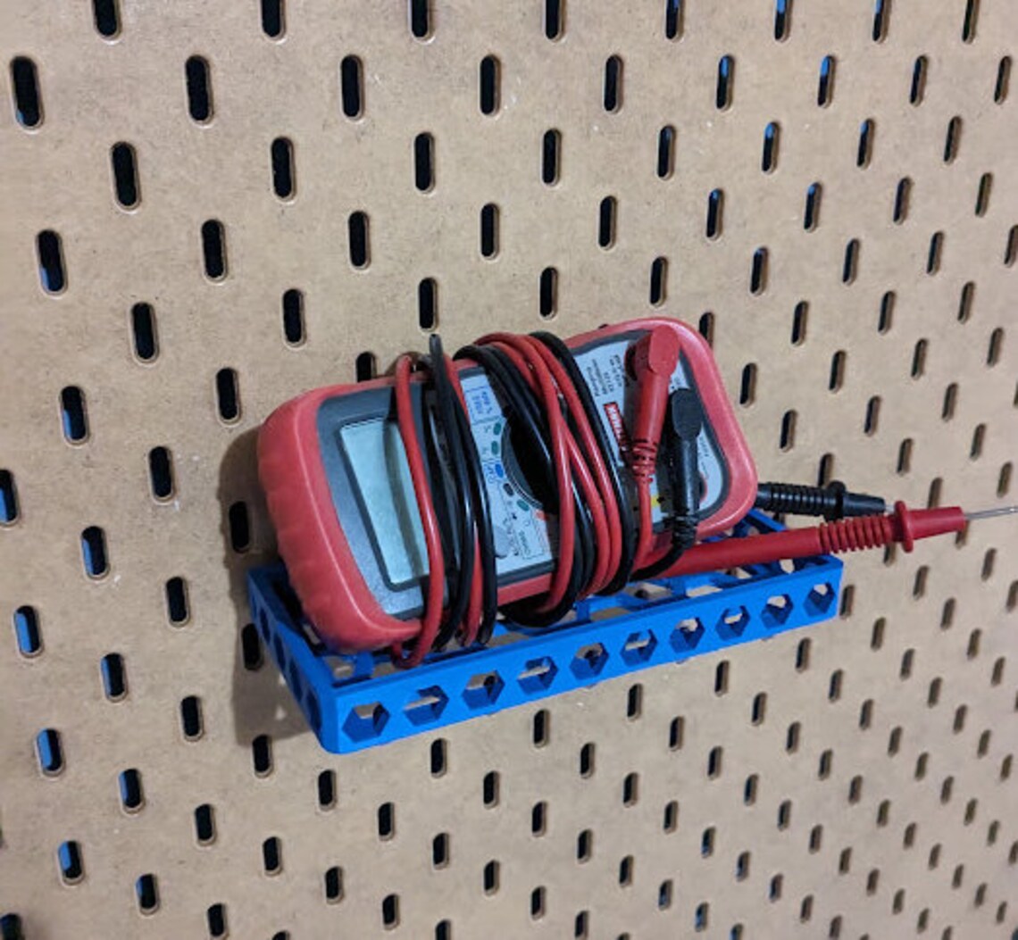 Pegboard Shelf FREE SHIPPING IKEA Skadis Locking Etsy