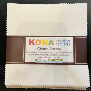 KONA “Not Quite White Palette” Charm Square 42 pcs.