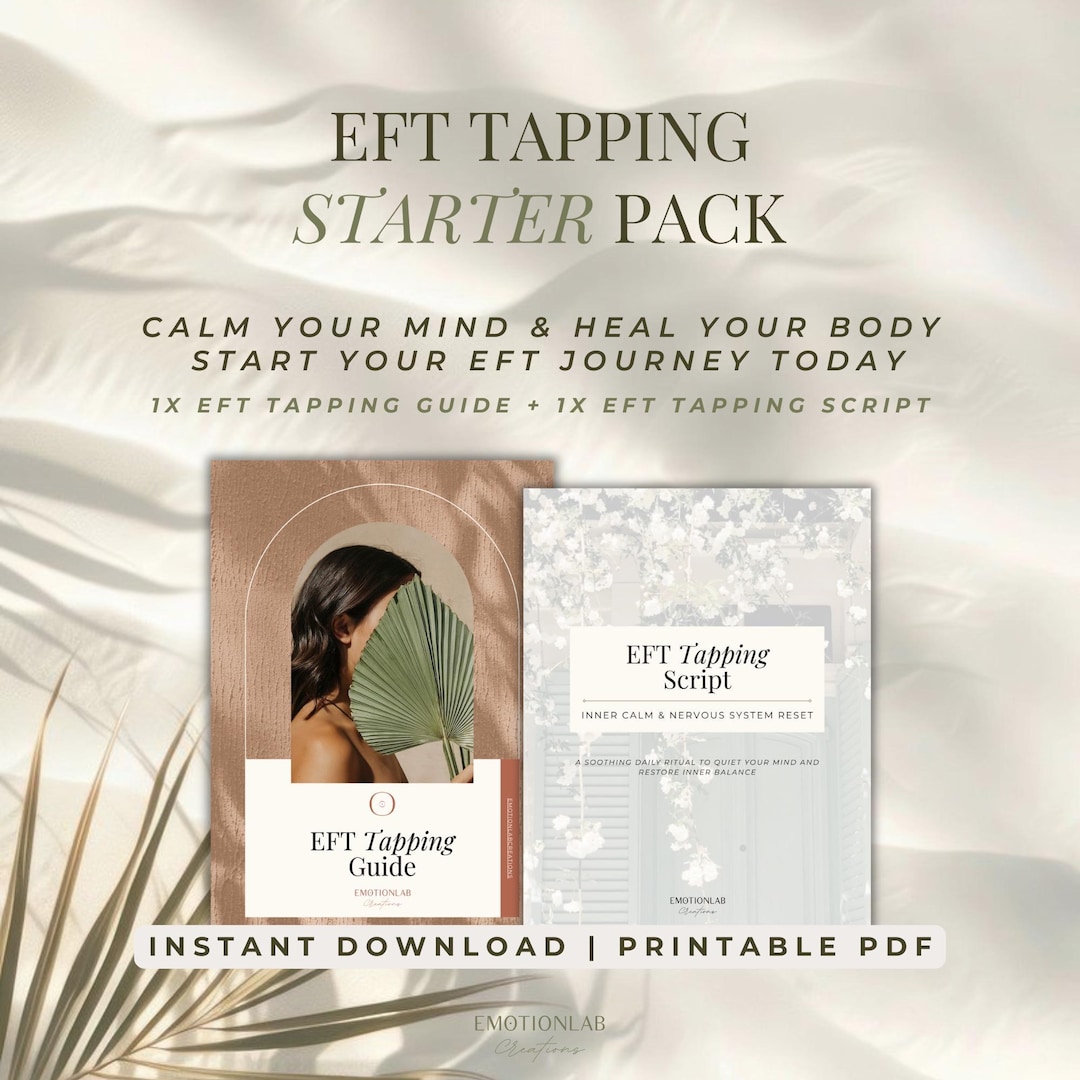 EFT Tapping Starter Pack | Beginner Guide & Inner Calm Script (PDF) - Etsy