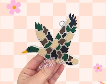 Camo Mallard Duck Car Freshie