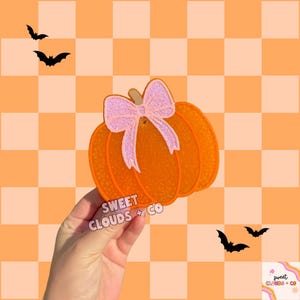 Coquette Pumpkin Car Freshie