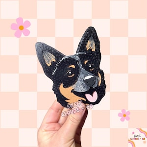 Blau Heeler Hundeauto Freshie