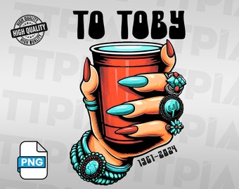 red western cup Toby png, Keith sublimation, western Texas, digital file, design download, png, image country music in memory