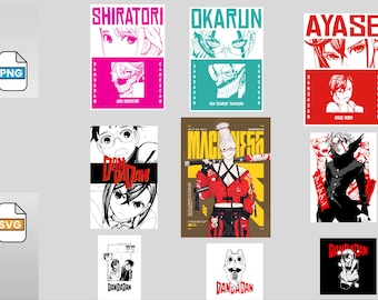 Anime Bundle SVG Digital Download | Japanese SVG | | Anime Silhouette SVG | Anime Character | Kawaii svg | Anime packs, Svg, Png, Eps, Dfx