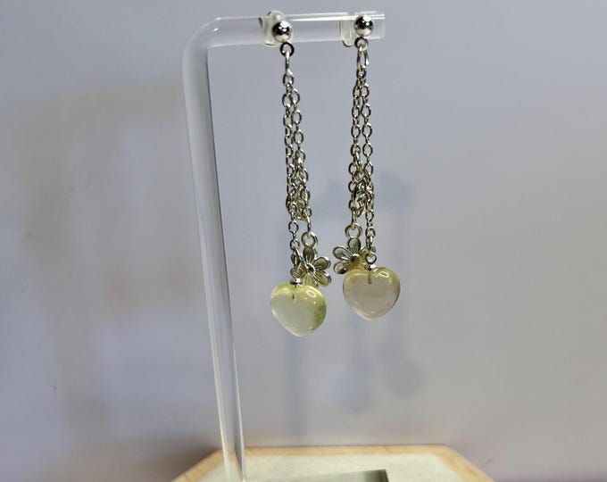 Double Citrine Earrings, CsCuriosityCupboard